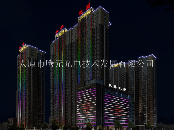 枫林大厦亮化